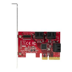 Tarjeta sata startech 6p6g - pcie - sata - card