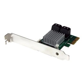 Tarjeta controladora pci express startech pexsat34rh