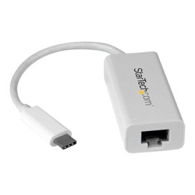 Adaptador usb tipo c a rj45 startech macho - hembra blanco