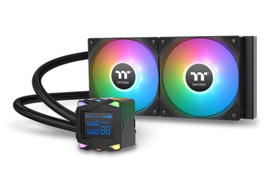 Kit refrigeracion liquida cpu thermaltake la240 - s argb 2x 120mm negro