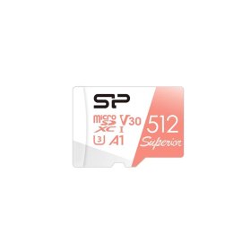 Tarjeta memoria micro sdxc silicon power superior 512gb clase 10 uhs - i u3