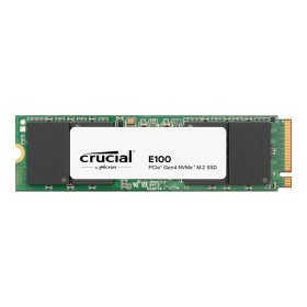 Disco duro interno solido ssd crucial e100 2tb m.2 nvme pci express 4.0