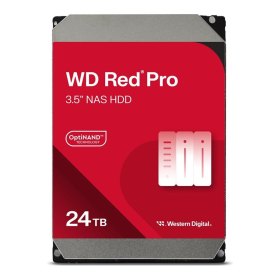 Disco duro interno hdd wd western digital nas red pro wd240kfgx 24tb 3.5 pulgadas sata 6gb - s 7200rpm 512mb