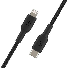 Cable lightning a usb tipo c belkin 1m - macho - macho - negro