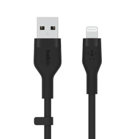 Cable lightning a usb tipo a belkin 1m - macho - macho - negro