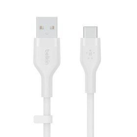Cable usb tipo c a usb tipo a belkin 2m - macho - macho - blanco