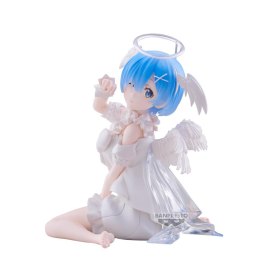 Figura banpresto re zero starting life in another world relax time rem sweet angel ver.