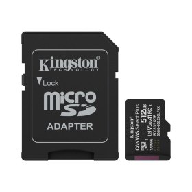 Tarjeta memoria micro secure digital sdxc 512gb kingston canvas select plus clase 10 uhs - 1 + adaptador sd