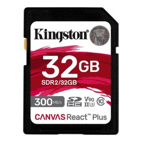 Tarjeta memoria sdhc 32gb kingston react select plus uhs - ii cl10