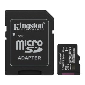 Tarjeta memoria micro secure digital sdxc 1tb kingston canvas select plus clase 10 uhs - 1 + adaptador sd