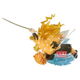 Figura banpresto demon slayer: kimetsu no yaiba vibration stars plus zenitsu agatsuma