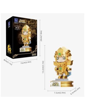Leo mini set construccion 13 cm saint seiya