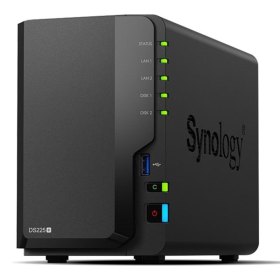 Servidor nas synology disk station ds225+ 2gb gigabit ethernet