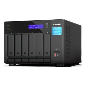 Servidor nas qnap tvs - h674t 6 bahias 32gb gigabit ethernet