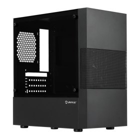 Caja ordenador gaming unykach aero c25 matx vidrio negra