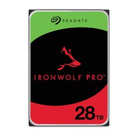 Disco duro interno hdd seagate ironwolf pro nas st28000nt000 28tb 3.5 pulgadas 7200rpm - 512mb - sata 6gb - s