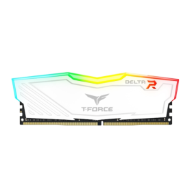 Memoria ram ddr4 32gb 2x16 teamgroup udimm t - force delta rgb 3200 blanco