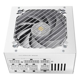 Fuente alimentacion modular mars gaming atx 1000w blanca