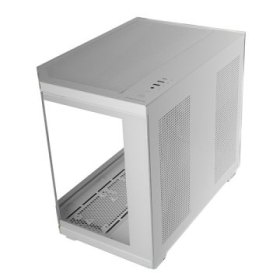 Caja ordenador mars gaming mc3tcoremw matx cristal templado blanca