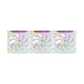 Ventilador caja mars gaming mf - linkfinity argb 3x 120mm blanco