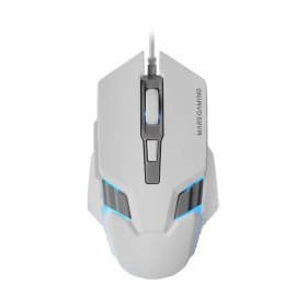 Raton mars gaming mm024w rgb flow blanco