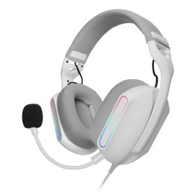 Auriculares mars gaming mhpro argb blanco