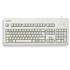 Teclado cherry g80 - 3000 mecanico contacto de oro usb - ps2 blanco
