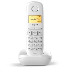 Telefono fijo inalambrico gigaset a170 blanco 50 numeros agenda - 10 tonos