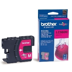Cartucho tinta brother lc980m magenta 400 paginas dcp - 195c - dcp - 375cw - mfc - 250c - mfc - 255cw - mfc - 290c