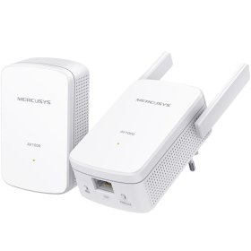 Kit de repetidores wifi mercusys mp510 kit av1000 gigabit - 300mbps - pack 2 unidades