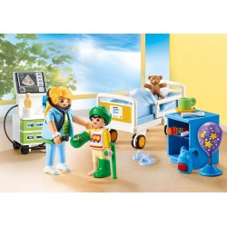 Playmobil ciudad hospital - sala hospital infantil