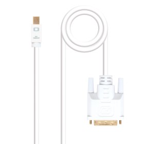 Cable nanocable conversor mini dp a dvi mini dp - m - dvi - m blanco 2.0 m