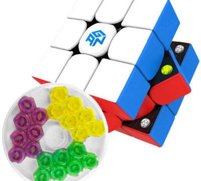 Cubo de rubik gan 356 m 3x3 magnetico stk multicolor