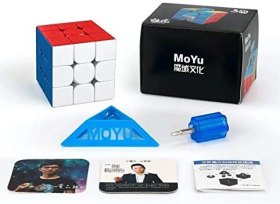 Cubo de rubik moyu meilong 3x3 magnetico stk