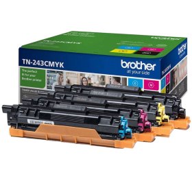 Toner brother tn243cmyk negro - cián - magenta - amarillo 1000 páginas