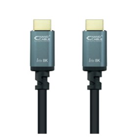 Cable nanocable hdmi 2.1 iris 8k macho - macho 2m negro