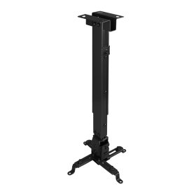 Soporte de proyector de techo tooq pj2012t - b negro distancia 130 - 650 mm.