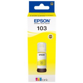 Cartucho ecotank epson 103 amarillo ink botella para l3110 - l3150 - l3111 - l3151