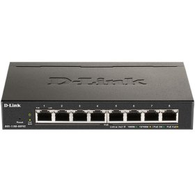 Switch d - link 8 puertos gestionable easysmart poe 64w