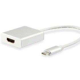 Adaptador equip usb tipo c macho a hdmi 4k hembra 015cm ref.133452