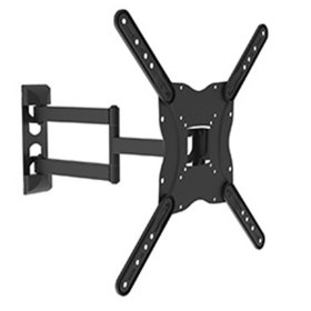 Soporte pantalla equip` 13 pulgadas - 55 pulgadas doble brazo inclinable y giratorio max. vesa 400x400 hasta 30kgs 650407