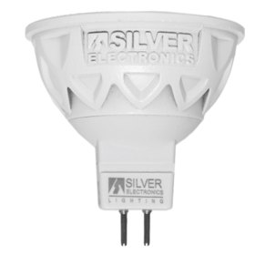 Bombilla led pro silver electronics dicroica 5w=60w - gu10 - 5000k - 38º - 470 lm - luz blanca - a+