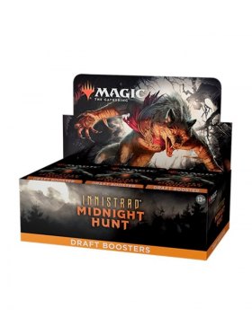 Juego de cartas caja de cartas wizards of the coast magic the gathering draft booster innistrad midnight hunt 36 sobres ingles