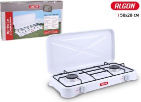 Hornillo 2 fuegos gas c - tapa algon