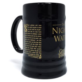 Taza pyramid juego de tronos la guardia de la noche