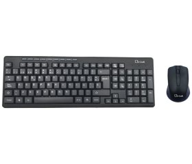 Kit teclado + raton inalambrico l - link ll ll - kb - 555 - wcombo usb negro