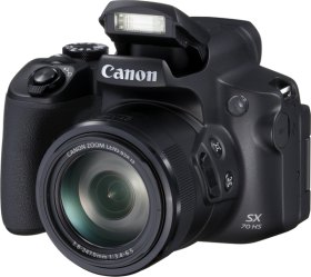 Camara digital canon powershot sx70 hs 20.3mp - zo 65x - 3'' - video 4k - wifi - negra - litio