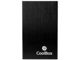Carcasa disco duro hdd 2.5 pulgadas coolbox sca2523c negro usb tipo c 3.0