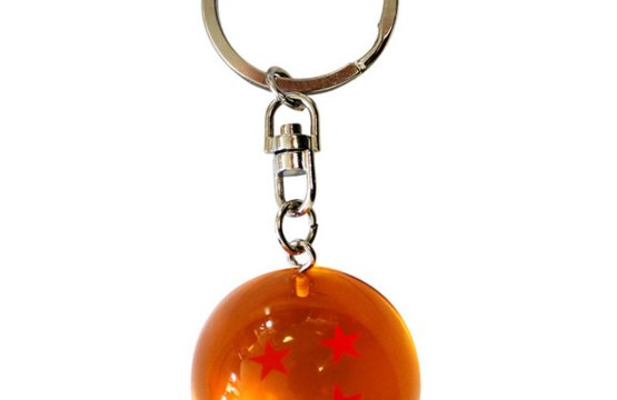 Llavero 3d abysse dragon ball bola de dragon de 4 estrellas