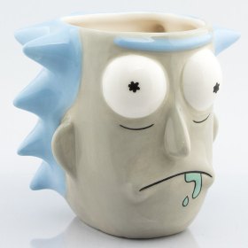 Taza 3d abysse rick and morty rick sanchez